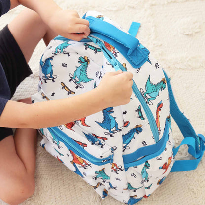 Kids Embroidered Backpack | Totally T-Rex