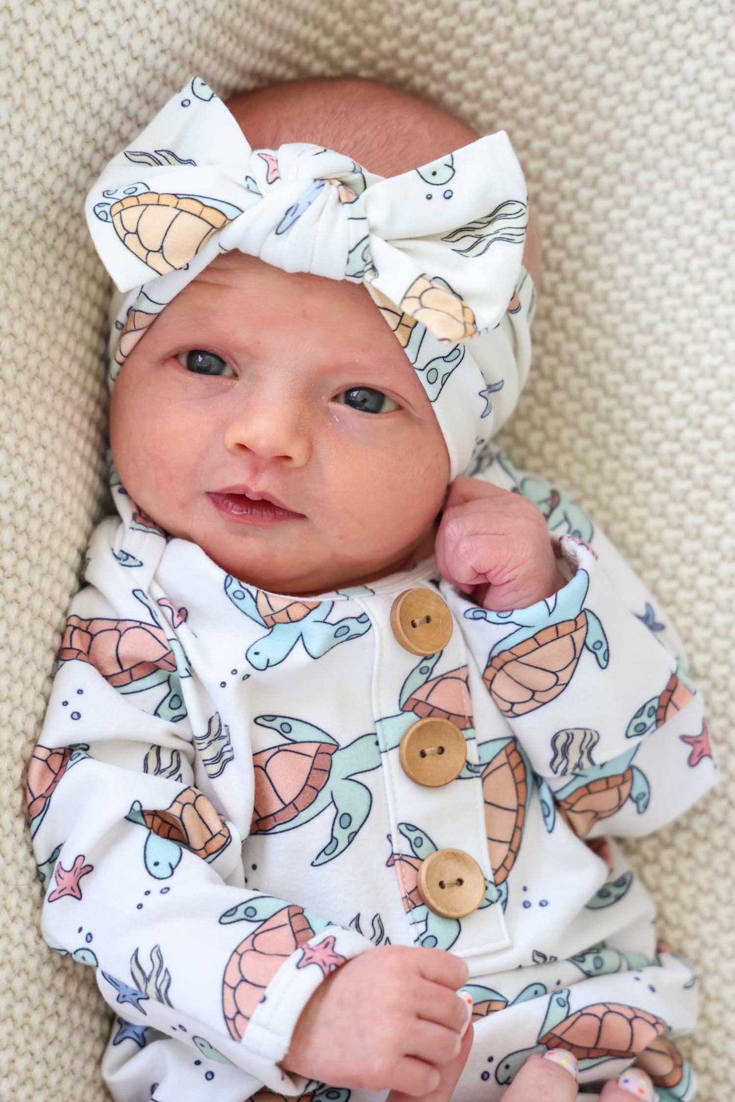 Knit Large Bow Headwrap | Turtley Rad