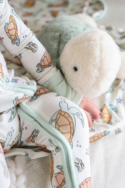 Convertible Zip Romper | Turtley Rad