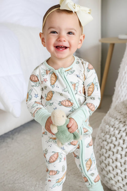 Convertible Zip Romper | Turtley Rad