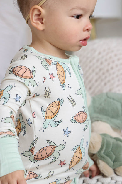 Convertible Zip Romper | Turtley Rad