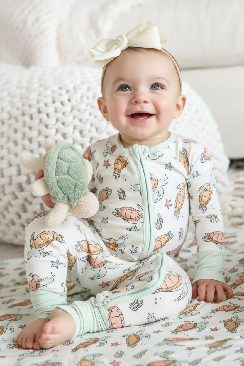 Convertible Zip Romper | Turtley Rad