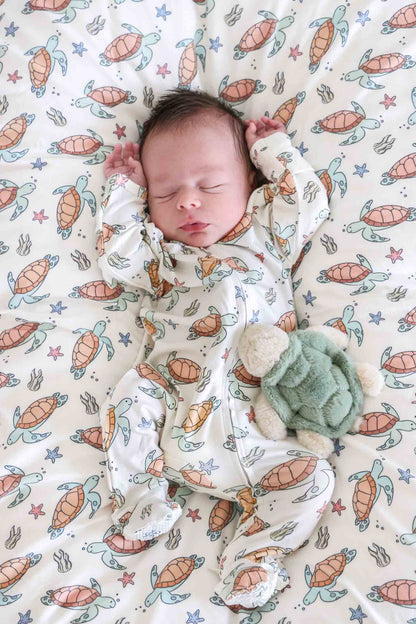 Oversized Swaddle Blanket | Turtley Rad