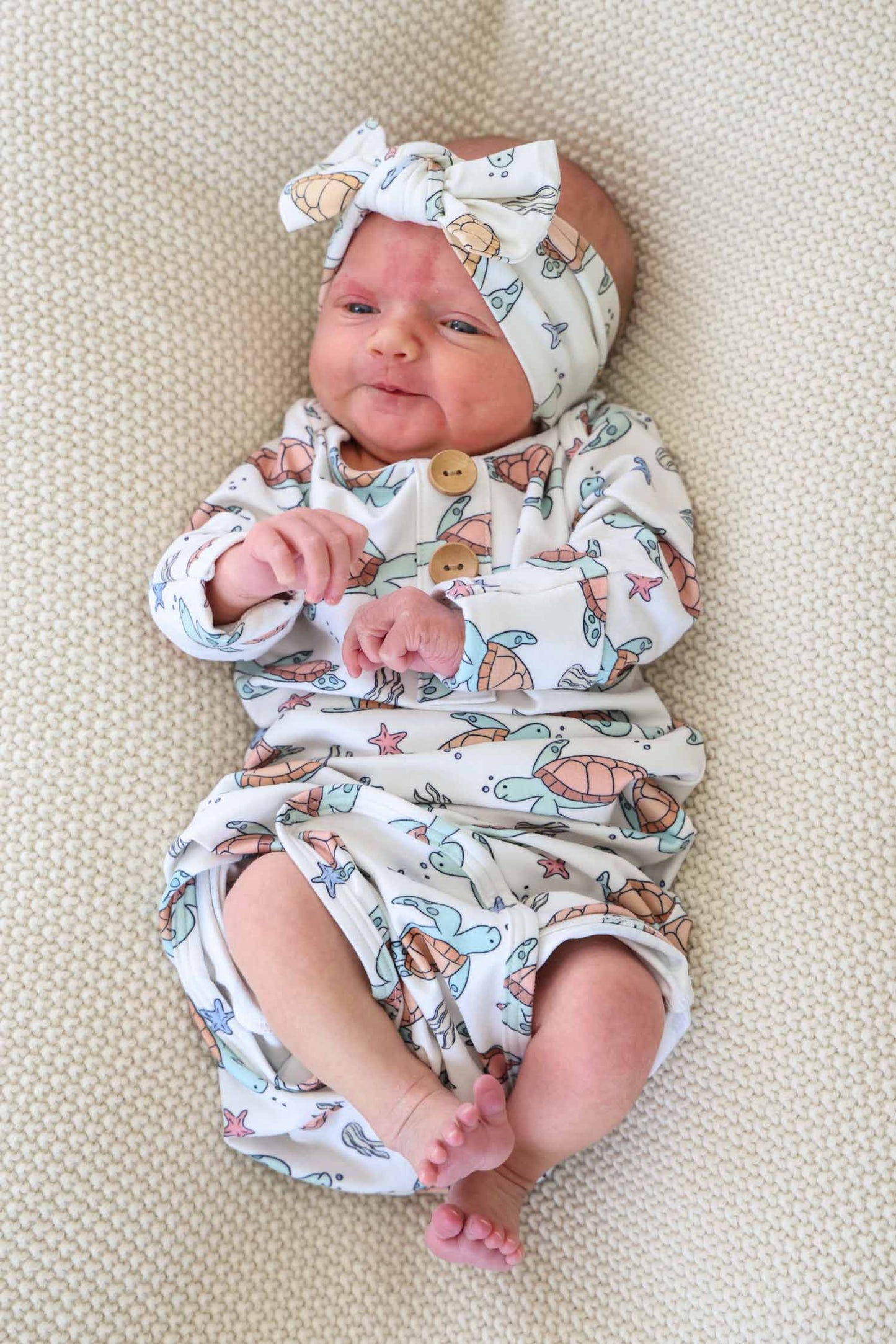 Knit Large Bow Headwrap | Turtley Rad