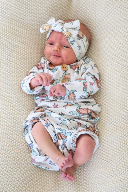 Knit Large Bow Headwrap | Turtley Rad
