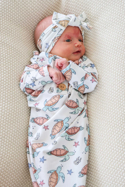 Knit Large Bow Headwrap | Turtley Rad