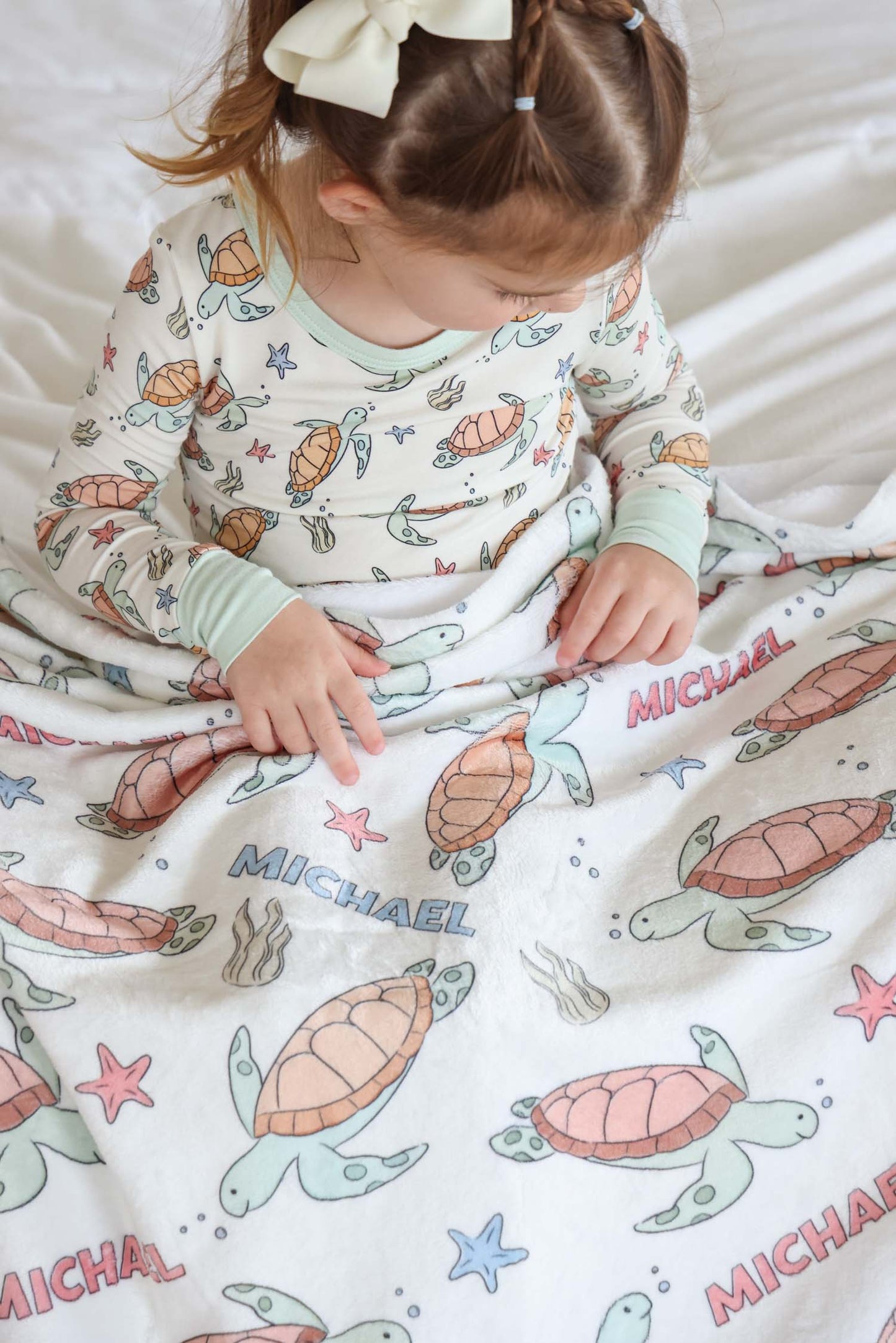 Personalized Kids Blanket | Turtley Rad