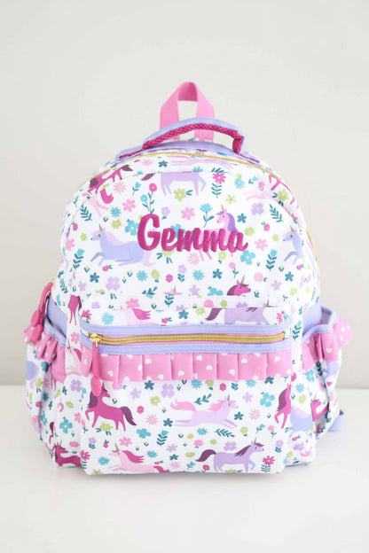 Kids Embroidered Backpacks