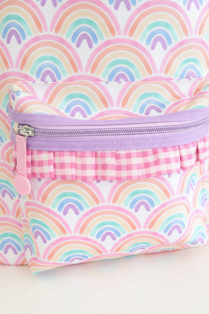 Kids Embroidered Ruffle Backpack | Day Dream