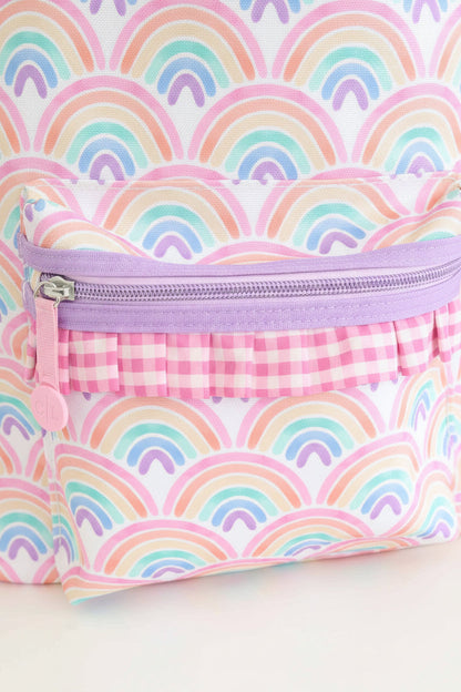 Kids Embroidered Ruffle Backpack | Day Dream