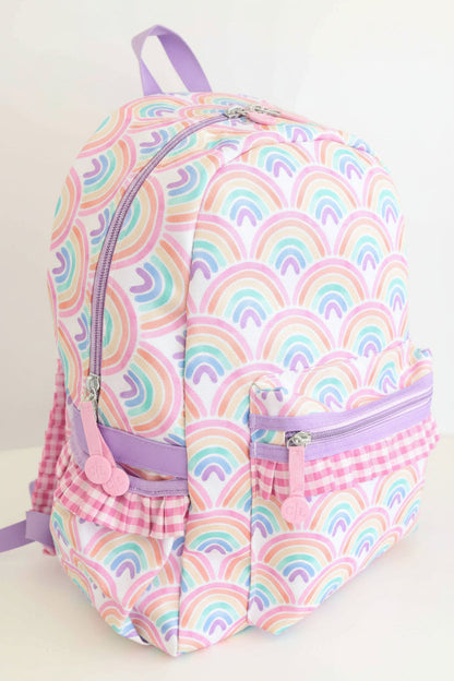 Kids Embroidered Ruffle Backpack | Day Dream