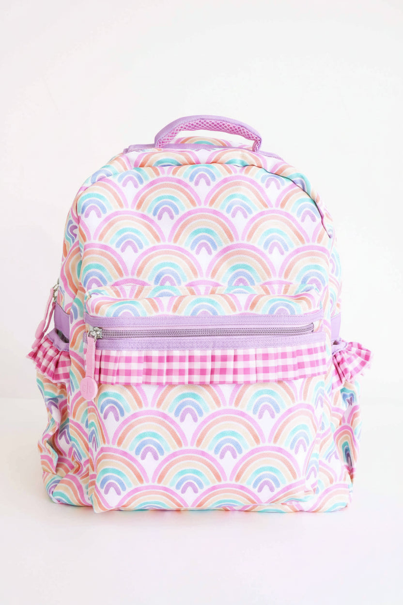 Kids Embroidered Ruffle Backpack | Day Dream