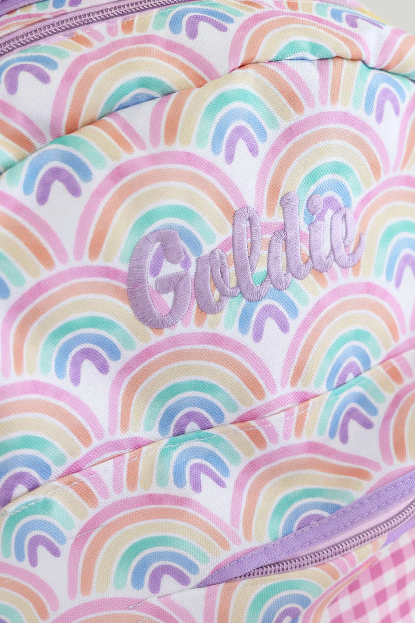 Kids Embroidered Ruffle Backpack | Day Dream