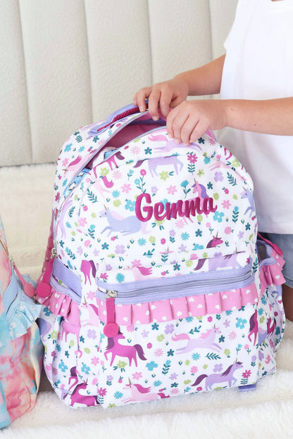 Kids Embroidered Backpacks