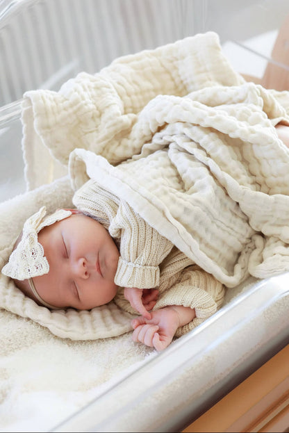 Organic Cotton Gauze Swaddle Blankets