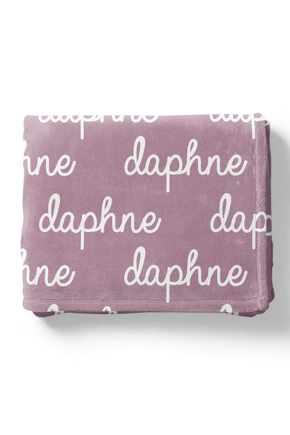 Personalized Color Blanket | Plush Pastels