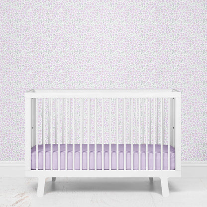 Lilac Meadow Removable Wallpaper