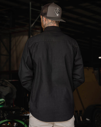 Work Shirt Long Sleeve - Black