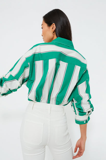 Bungalow Stripe Traverse Bodysuit