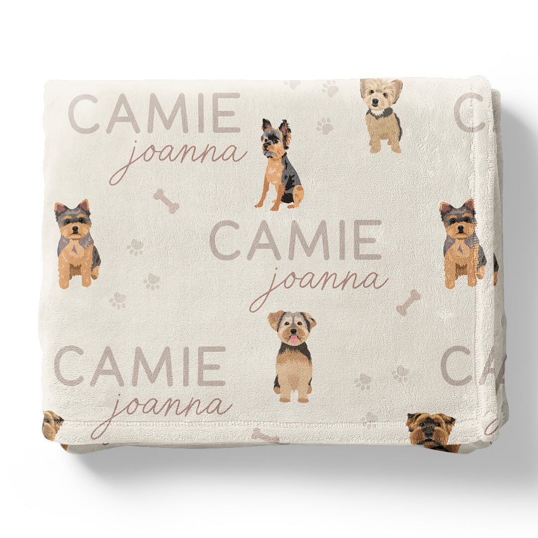 Personalized Kids Blankets | Dog Breeds - Part 1