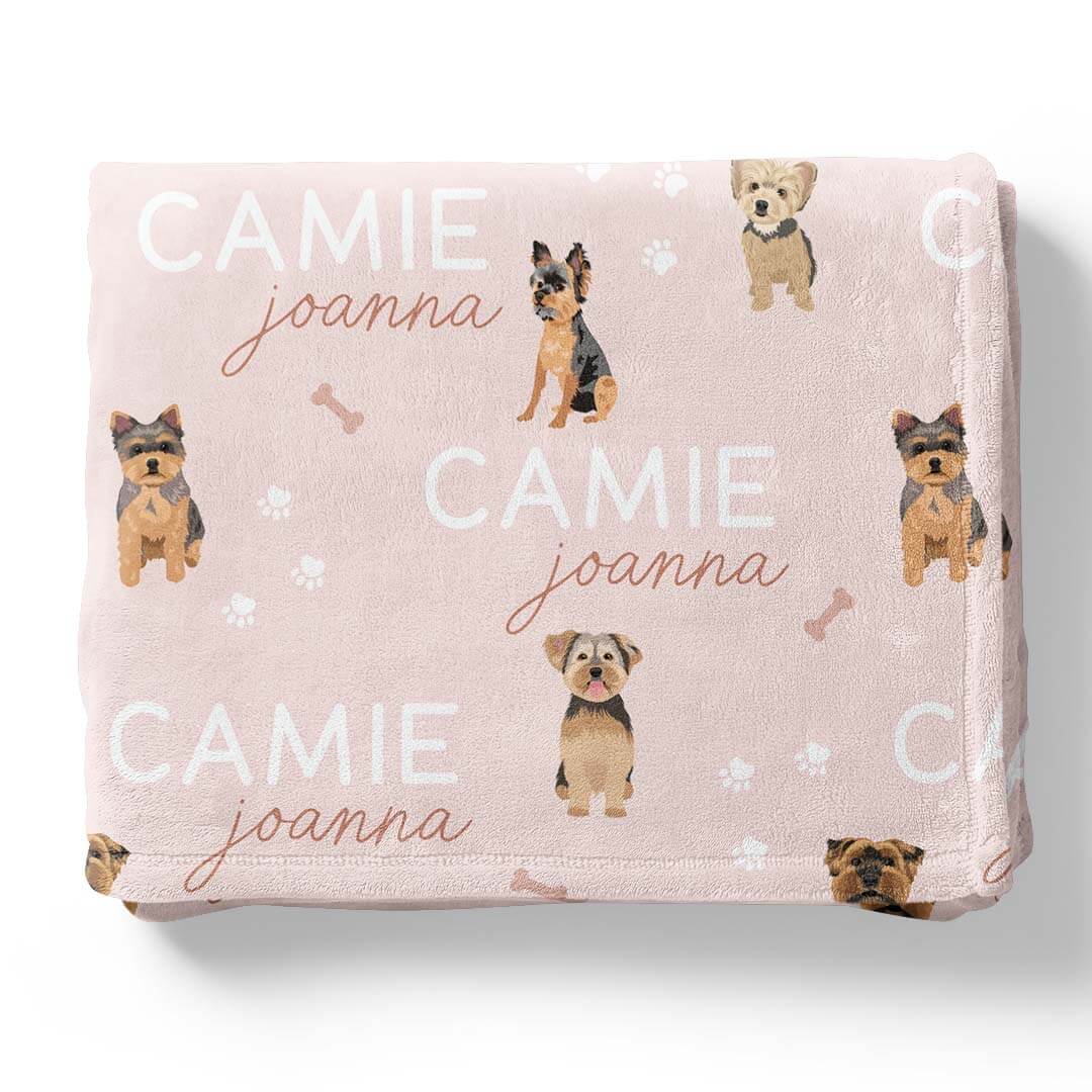 Personalized Kids Blankets | Dog Breeds - Part 1
