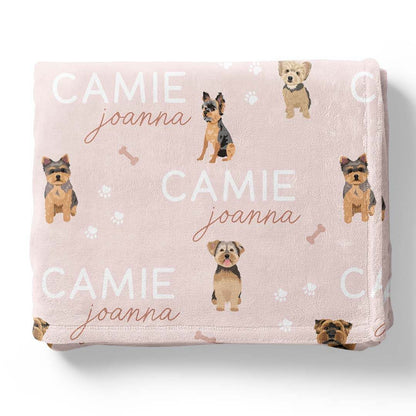 Personalized Kids Blankets | Dog Breeds - Part 1
