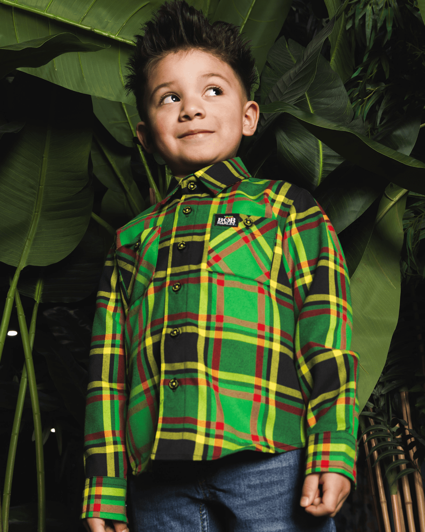Youth Bob Marley 2026 Flannel