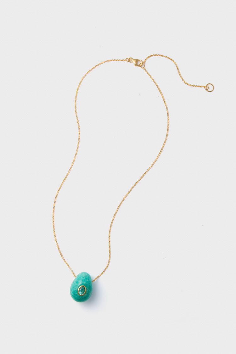 Brazilian Amazonite Constance Necklace