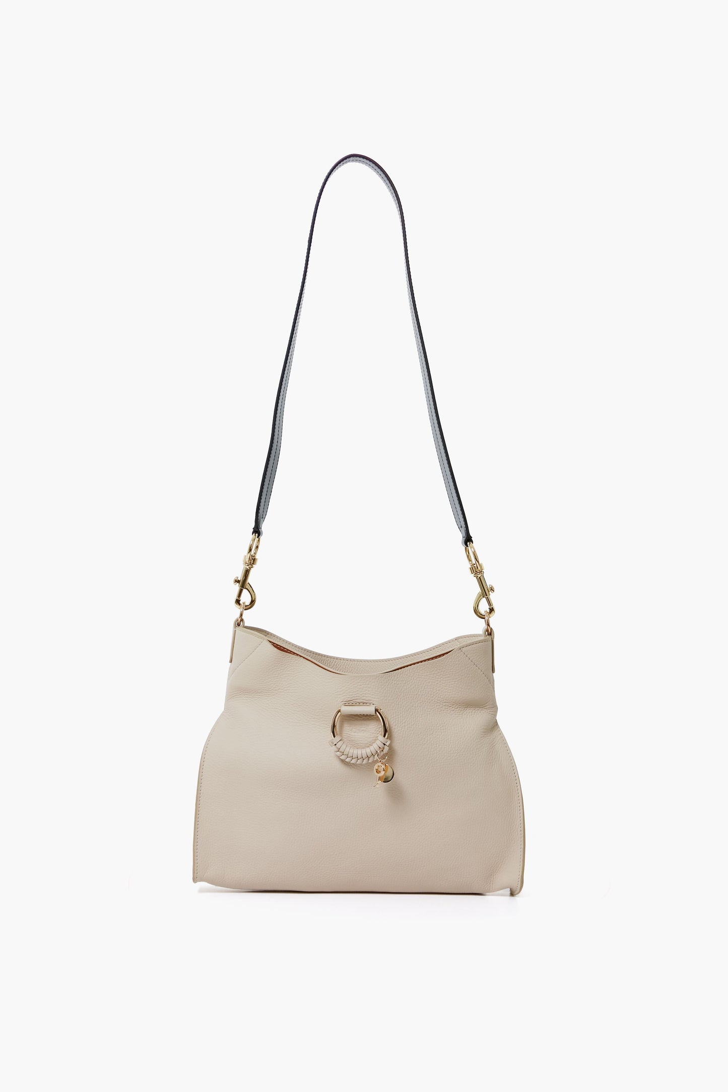 Cement Beige Small Joan Top Handle Bag